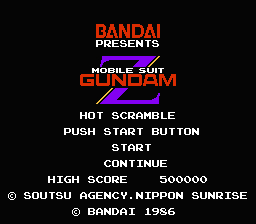 機動戦士Zガンダム HOT SCRAMBLE