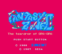 ファンタジーゾーンII オパオパの涙