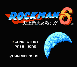 ロックマン6 史上最大の戦い!!